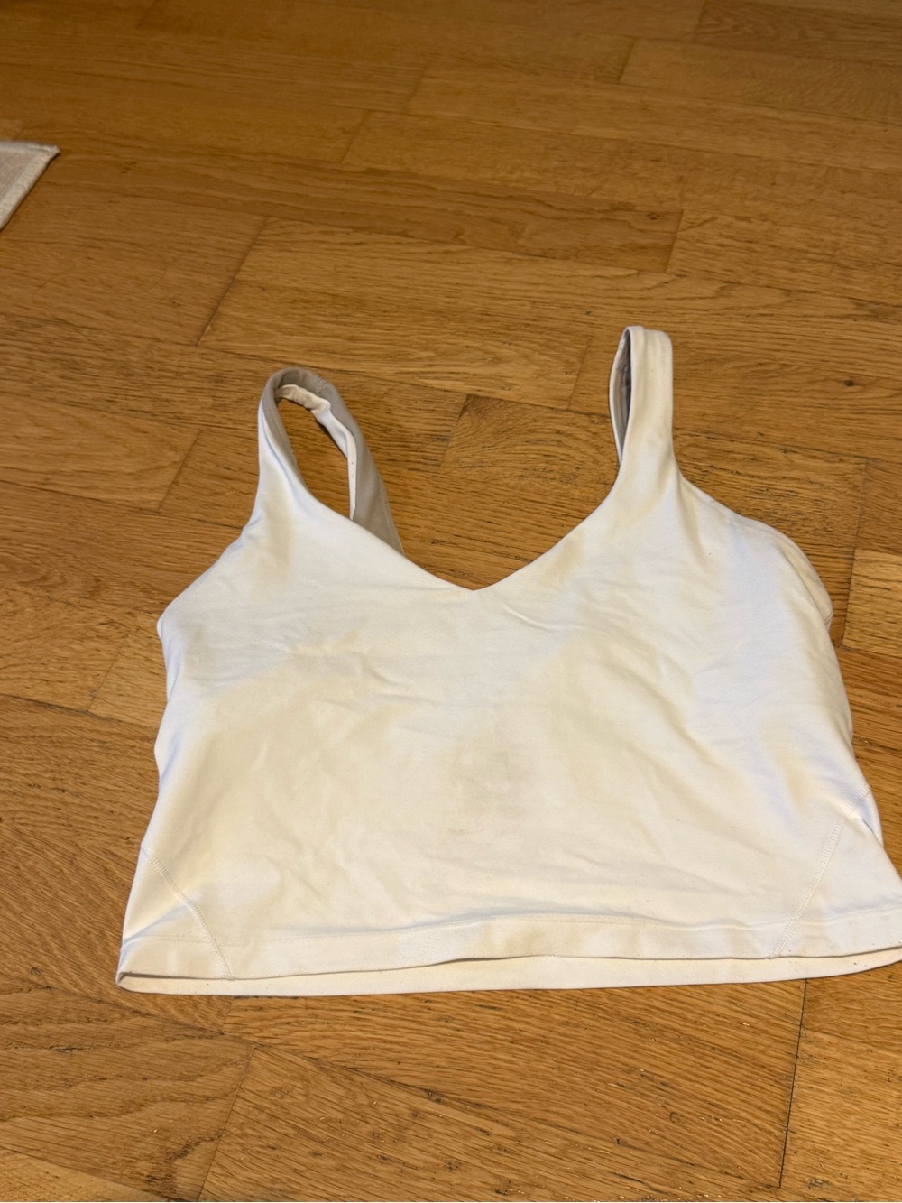 Lululemon White Align Tank US 6